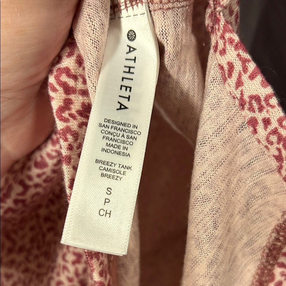Athleta Patterned Tank Top Small - Picture 3 of 6